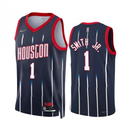 Dres Houston Rockets Jabari Smith JR 1 Nike 2022-23 City Edition Navy Swingman
